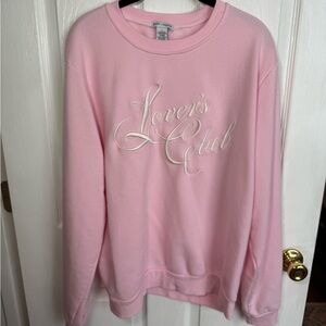 Better / Together Lovers Club Pink Sweatshirt